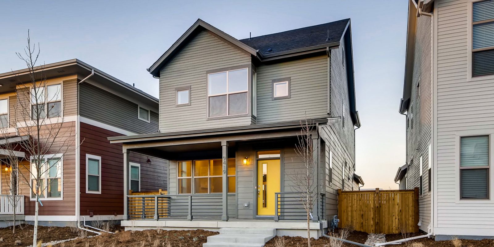 Vita Collection at Stapleton: Plan 1 - Exterior