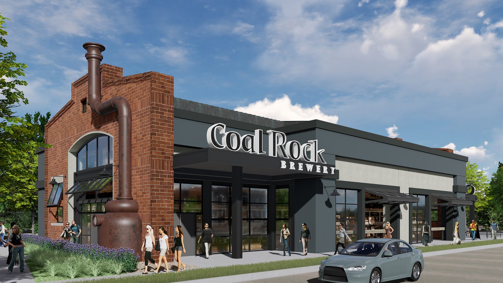 Downtown Superior: Community Rendering Brewery