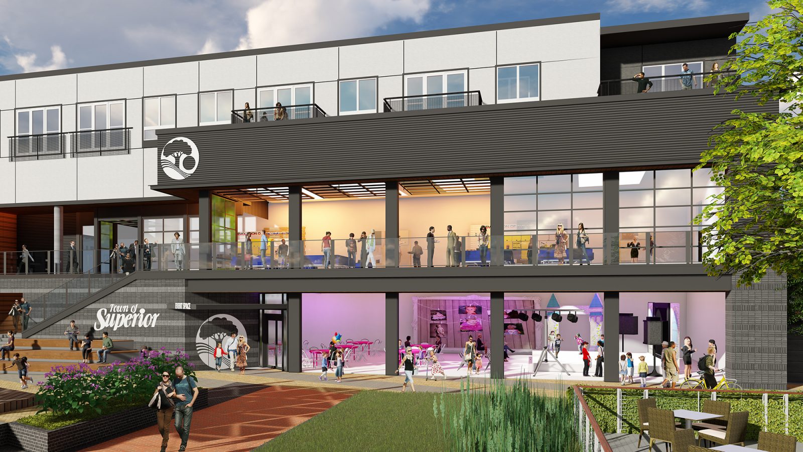 Downtown Superior: Community Rendering