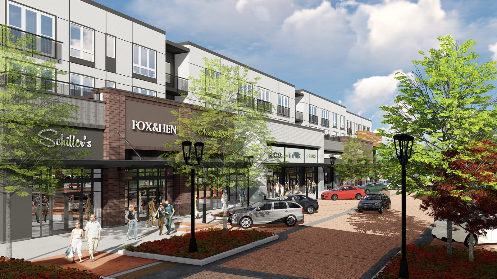 Downtown Superior: Community Rendering Streetscape