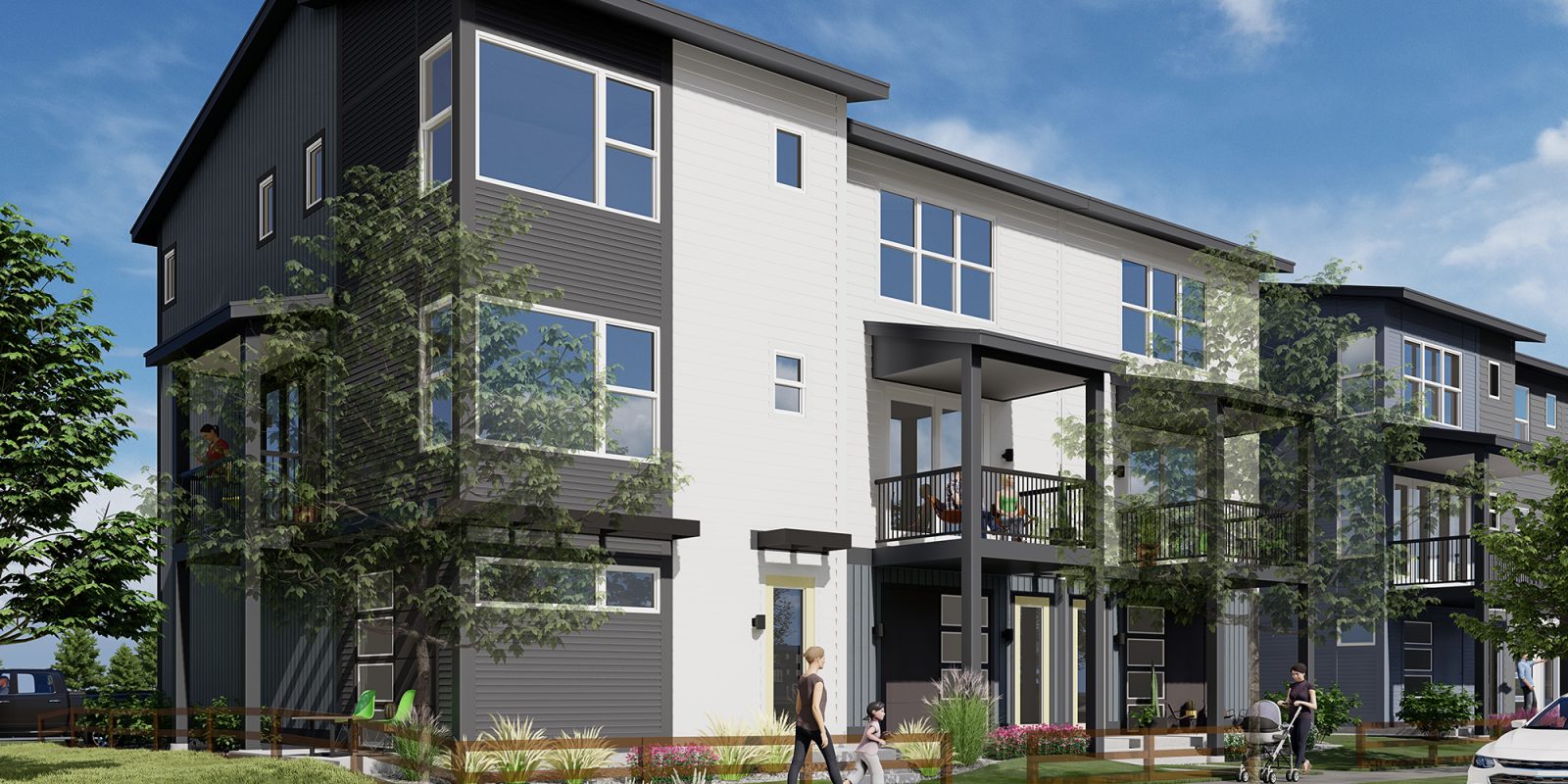 Baseline DoMore Rows: Exterior Rendering