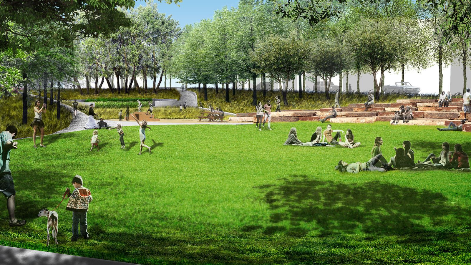 Baseline Community: Park Rendering