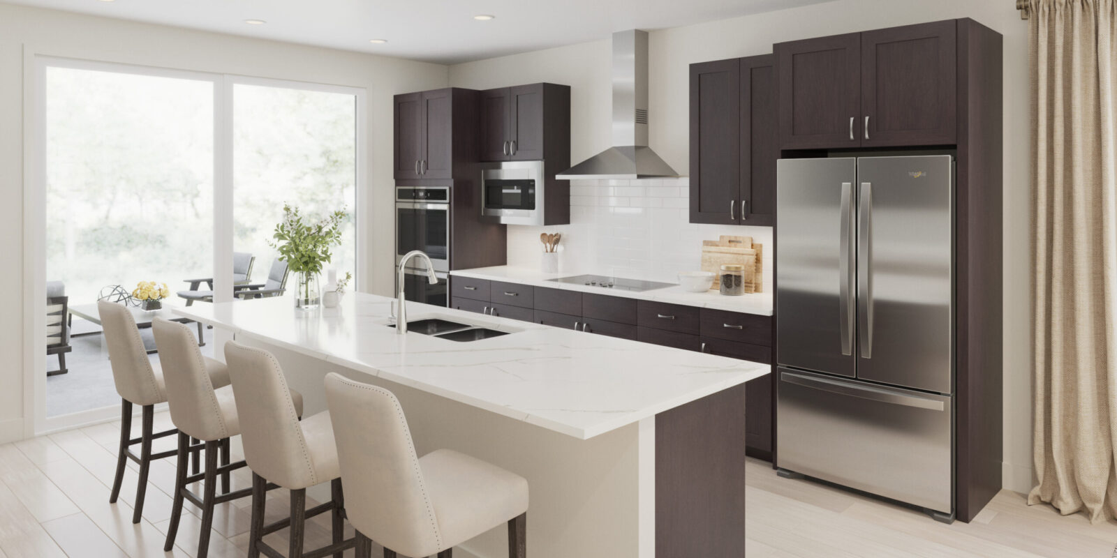 Kitchen in Veranda home