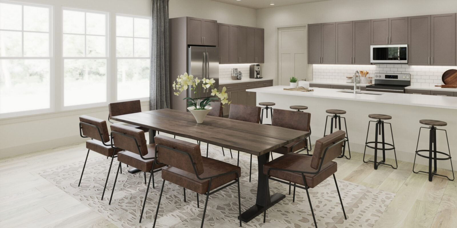 Serene - Dining and Kitchen