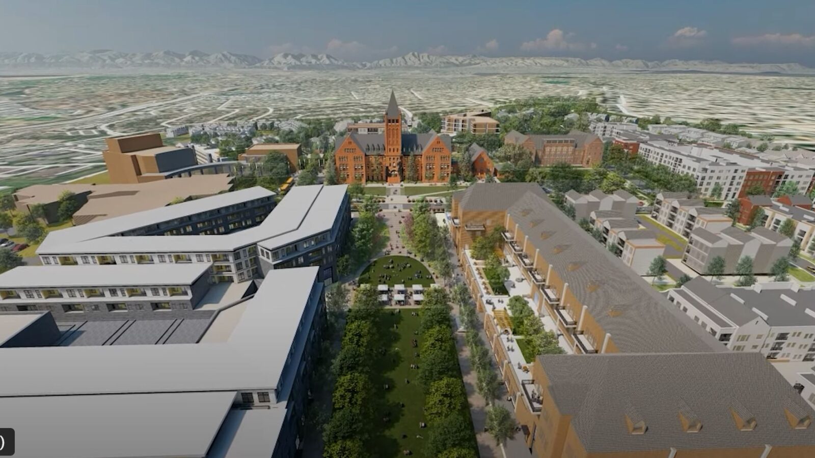 Loretto Heights Aerial
