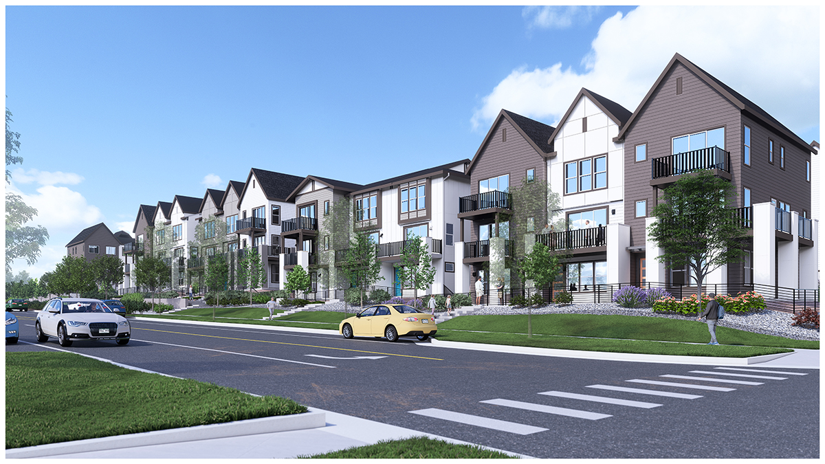 3-Story E-PWR Frequency Collection - West-Streetscape